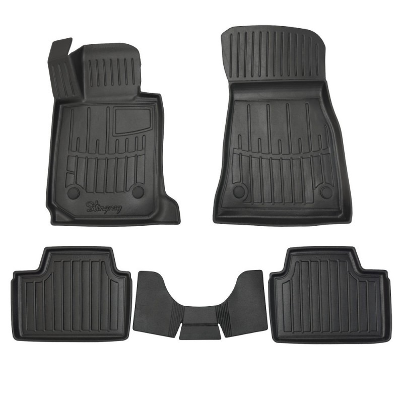 3D килимки для BMW 3 (F30/F31) (2011-2019) з бортиками 30 мм (Stingray)