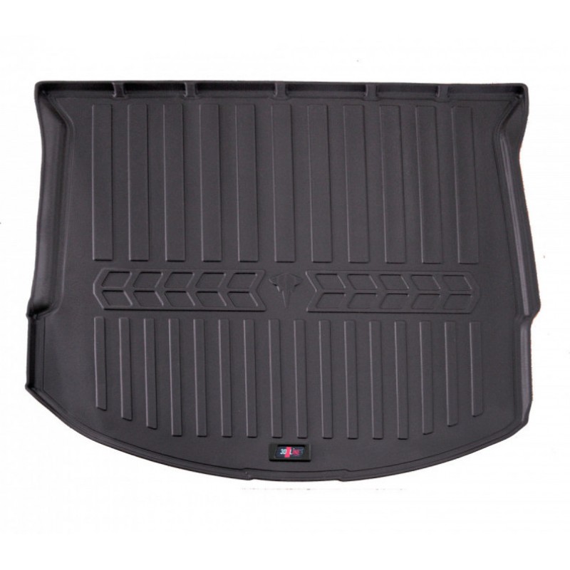 Килимок в багажник для Ford Mondeo IV (2007-2014) (universal) з бортиками 30 мм (Stingray)