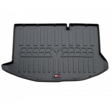 Килимок в багажник для Ford Fiesta 2008-2017 НВ з бортиками 30 мм (Stingray)