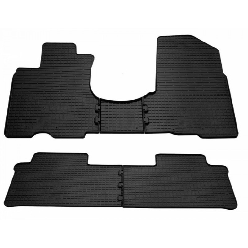 Гумові килимки в салон для Honda CR-V II (2002-2006 комплект з 5 штук (Stingray)