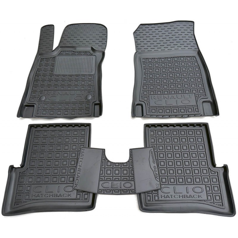 Коврики в салон Renault Clio IV (2012-2019) Hatchback (Avto-Gumm)