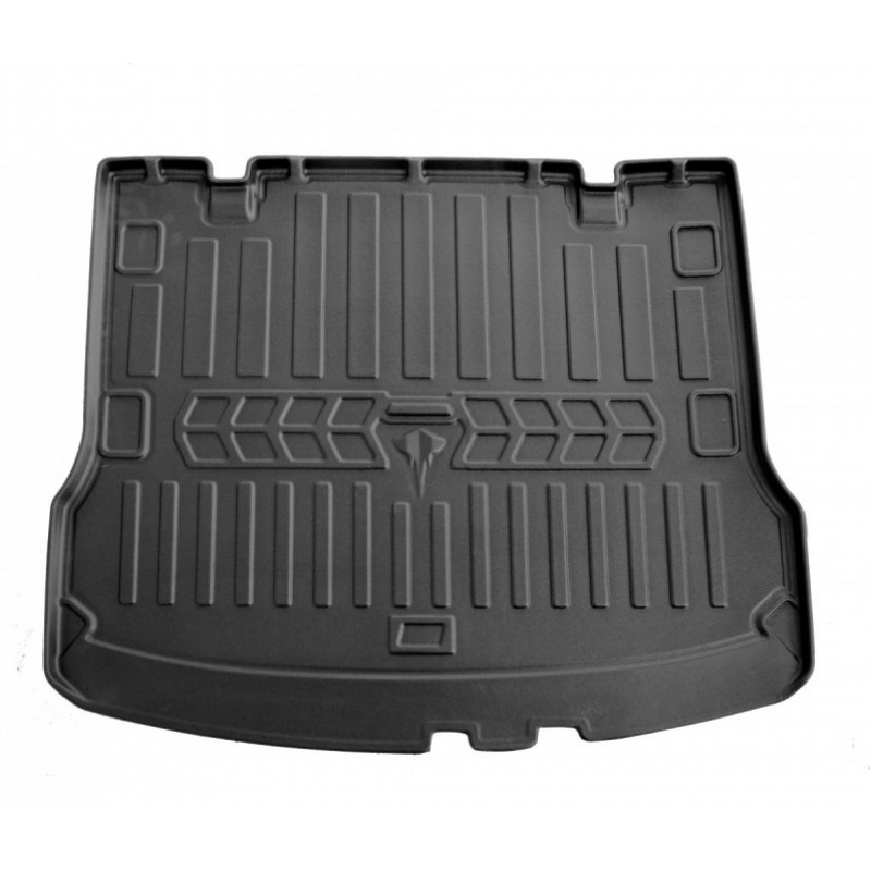 Килимок в багажник для Renault Logan MCV (2006-2012) з бортиками 30 мм (Stingray)