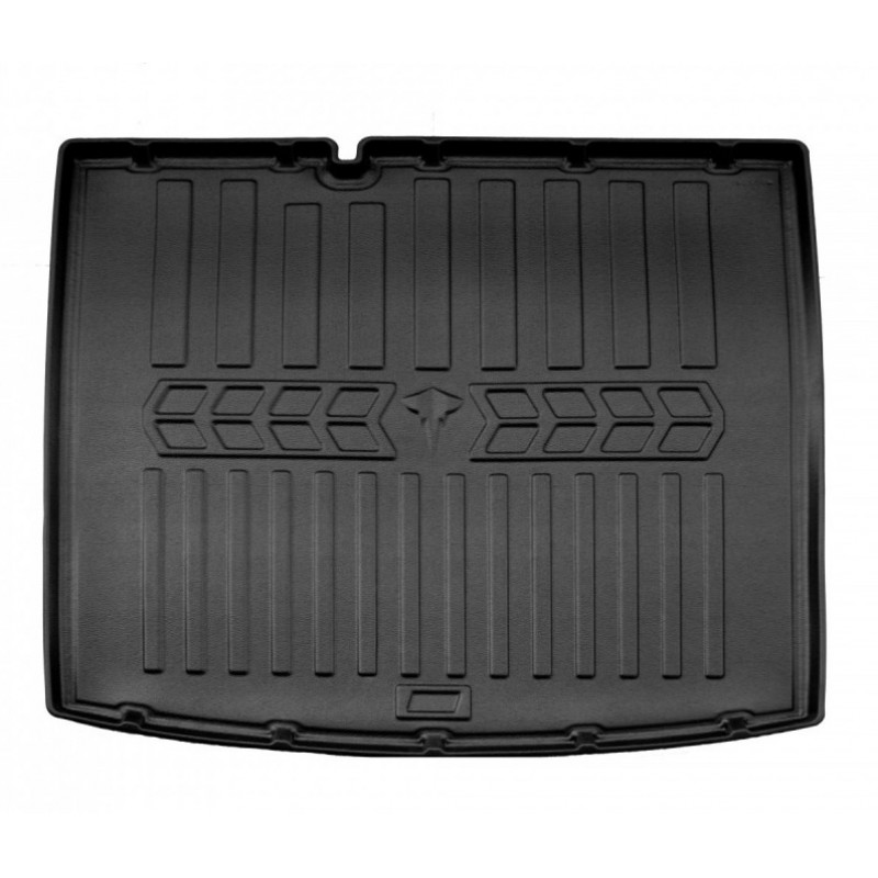 Килимок в багажник для Skoda Fabia III (2014-...) Universal з бортиками 30 мм (Stingray)