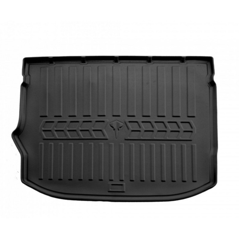 Килимок в багажник для Skoda Fabia IV (2021-...) hatchback з бортиками 30 мм (Stingray)