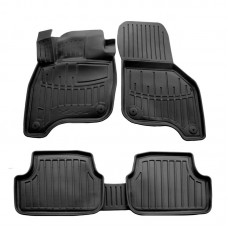 3D килимки для Volkswagen e-Golf (2014-2020) з бортиками 30 мм (Stingray)