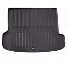 Килимок в багажник для Skoda Octavia I (1996-2004) Universal з бортиками 30 мм (Stingray)