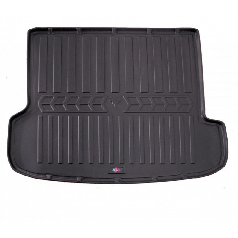 Килимок в багажник для Skoda Octavia I (1996-2004) Universal з бортиками 30 мм (Stingray)