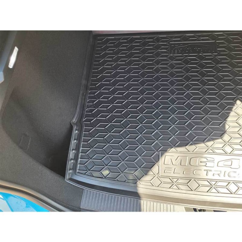 Килимок в багажник для MG 4 EV (2022-...) (LUXURY) верхня поличка (Avto-Gumm)