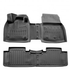 3D килимки для Nissan Ariya (2022-...) з бортиками 30 мм (Stingray)