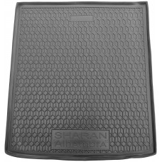 Килимок в багажник для Volkswagen Sharan II (2010-...) 5 місць (Avto-Gumm)