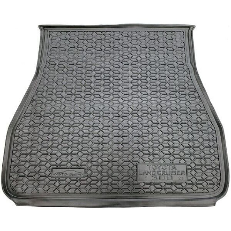Килимок в багажник для Toyota Land Cruiser 300 (2021-...) (Avto-Gumm)