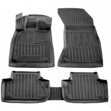 3D килимки для Audi Q5 (FY) (2016-...) з бортиками 30 мм (Stingray)