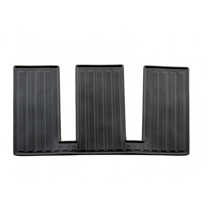 3D килимок для Volkswagen ID6 (2021-...) (6 місць) 3 ряд з бортиками 30 мм (Stingray)