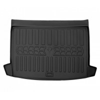 Килимок в багажник для Renault Clio IV (2012-2019) Universal верхня поличка з бортиками 30 мм (Stingray)