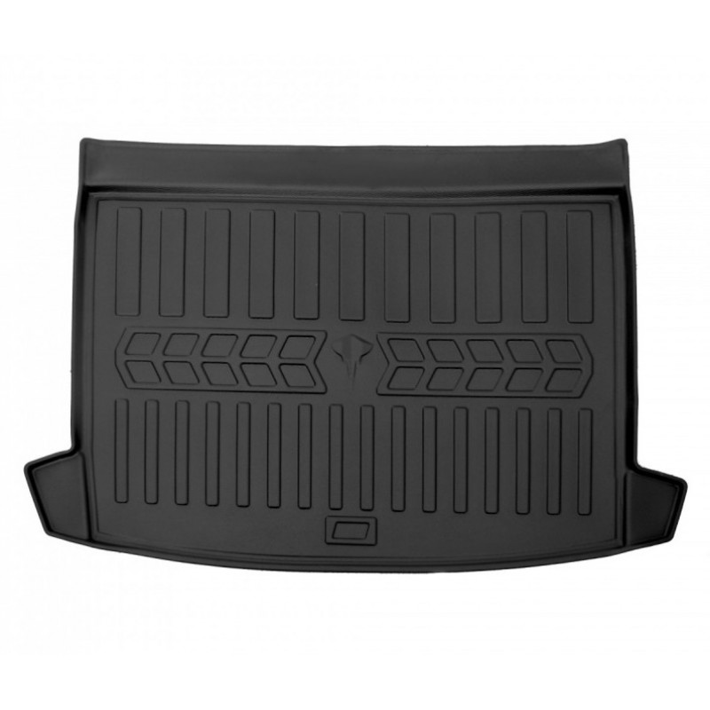 Килимок в багажник для Renault Clio IV (2012-2019) Universal верхня поличка з бортиками 30 мм (Stingray)