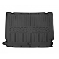 Килимок в багажник для Renault Clio IV (2012-2019) Universal нижня поличка з бортиками 30 мм (Stingray)