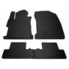 Гумові килимки в салон для Honda Civic sedan (4d) 2011-2016 комплект з 4 штук (Stingray)