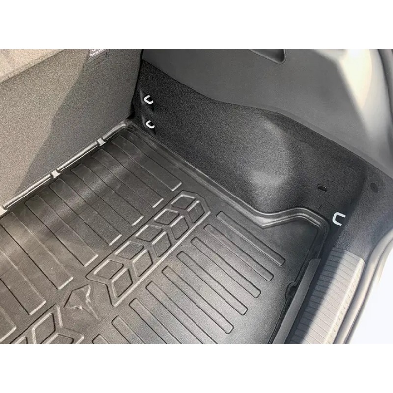 Килимок в багажник для Cupra Born (2021-...) з бортиками 30 мм (Stingray)