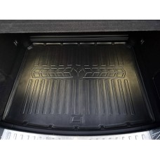 Килимок в багажник для Zeekr 001 (2021-...) нижня поличка з бортиками 30 мм (Stingray)