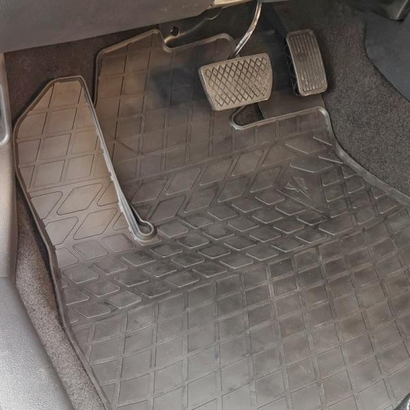 Гумові килимки в салон для Honda Civic (4d/5d) (2017-...) комплект з 4 штук (Stingray)