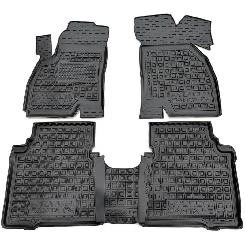 Коврики в салон Hyundai Santa Fe I (SM) (2001-2006) (Avto-Gumm)