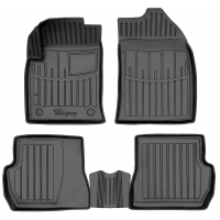 3D килимки для Ford Fusion (2002-2012) з бортиками 30 мм (Stingray)
