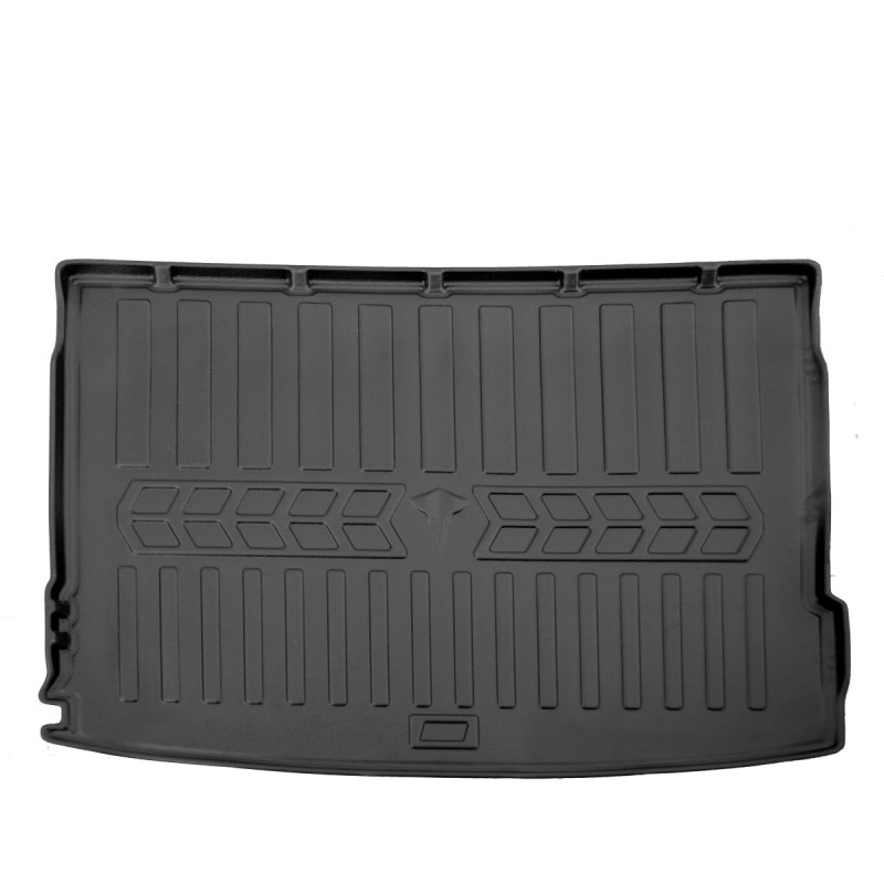 Килимок в багажник для Hyundai Kona Electric  | ДВС (2023-...) верхня поличка з бортиками 30 мм (Stingray)