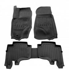 3D килимки для Jeep Grand Cherokee (WK) (2005-2010) з бортиками 30 мм (Stingray)