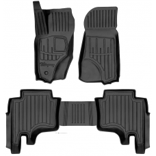 3D килимки для Jeep Grand Cherokee (WK) (2005-2010) з бортиками 30 мм (Stingray)