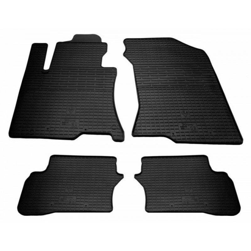 Гумові килимки в салон для Honda Crosstour 4WD (2012-2015) комплект з 4 штук (Stingray)