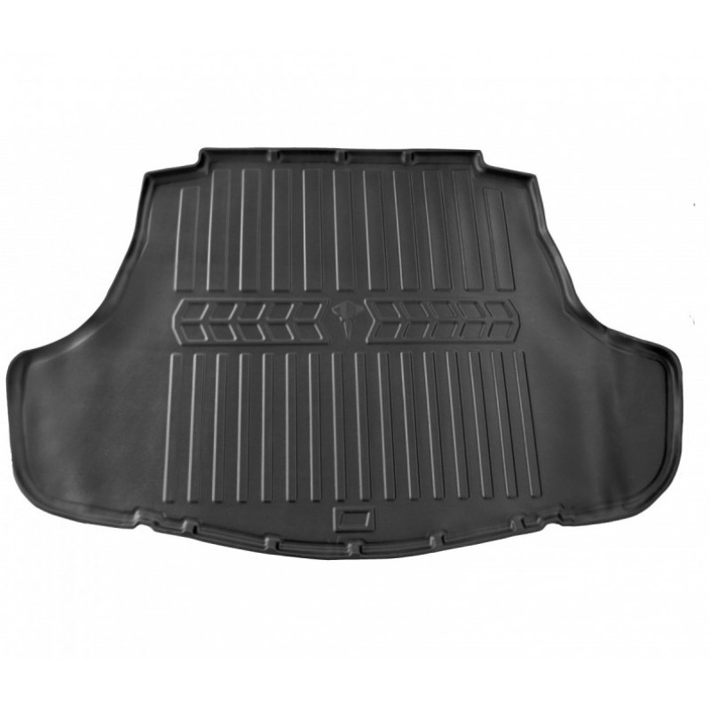 Килимок в багажник для Toyota Camry (XV70) (2017-...) з бортиками 30 мм (Stingray)