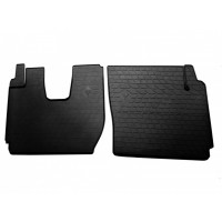 Гумові килимки в салон для Iveco S-WAY (CABIN AS) (2019-...) комплект з 2 штук (Stingray)