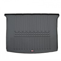 Килимок в багажник для Volkswagen Caddy (2003-2020) коротка база, 3-х дверний з бортиками 30 мм (Stingray)