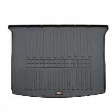 Килимок в багажник для Volkswagen Caddy (2003-2020) коротка база, 3-х дверний з бортиками 30 мм (Stingray)