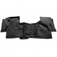 3D килимки для Mercedes Benz W901-905 Sprinter (1995-2006) ручка КПП на панелі з бортиками 30 мм (Stingray)