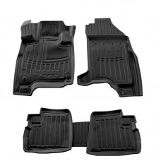 3D килимки для Mitsubishi I-Miev (2009-2021) з бортиками 30 мм (Stingray)
