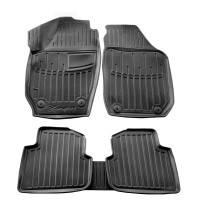 3D килимки для Skoda Roomster (2006-2015) з бортиками 30 мм (Stingray)