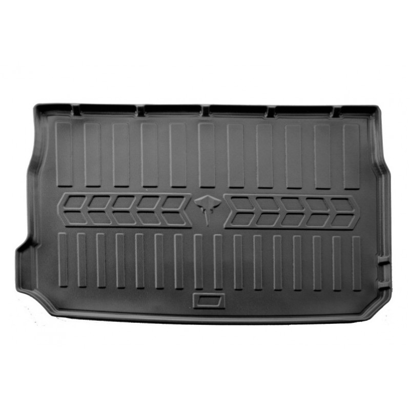 Килимок в багажник для Peugeot 2008 I (2013-2019) з бортиками 30 мм (Stingray)