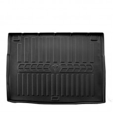 Килимок в багажник для Peugeot 407 (2004-2011) (universal) з бортиками 30 мм (Stingray)