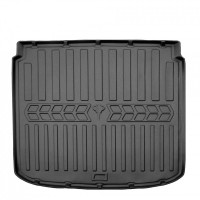 Килимок в багажник для Seat Altea XL (2006-2015) Нижня поличка з бортиками 30 мм (Stingray)