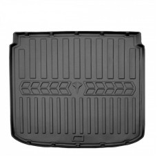 Килимок в багажник для Seat Altea XL (2006-2015) Нижня поличка з бортиками 30 мм (Stingray)