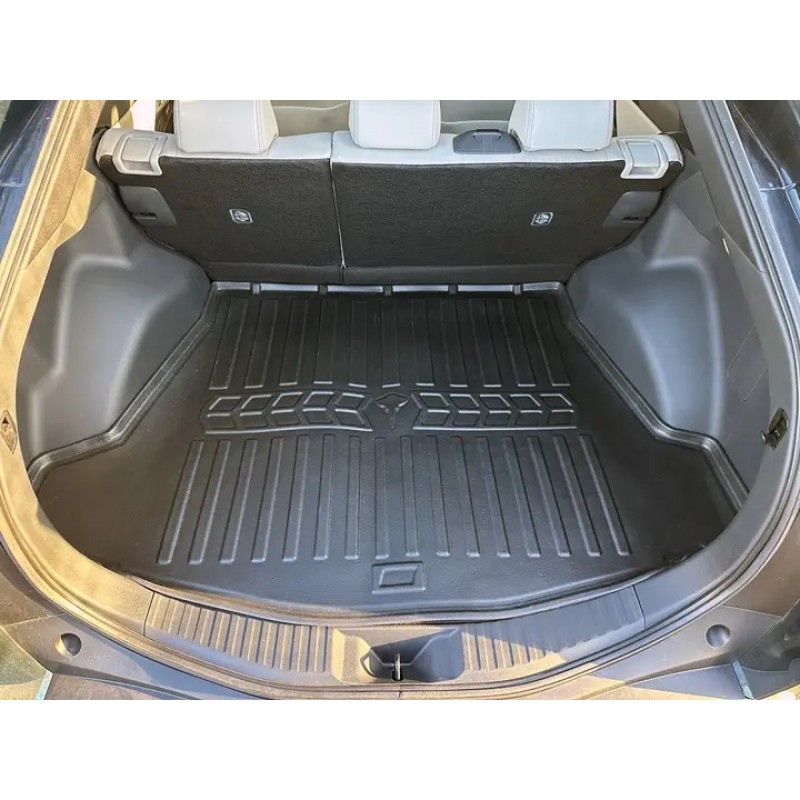 Килимок в багажник для Toyota bZ4X (EA10) (2023-...) без саабвуфера з бортиками 30 мм (Stingray)