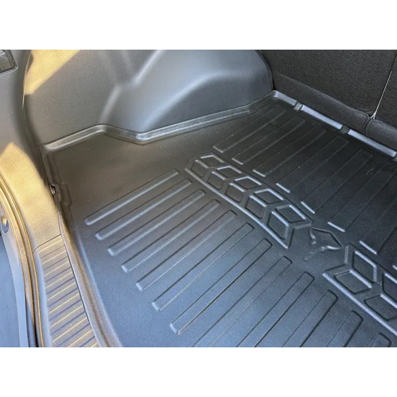 Килимок в багажник для Toyota bZ4X (EA10) (2023-...) без саабвуфера з бортиками 30 мм (Stingray)