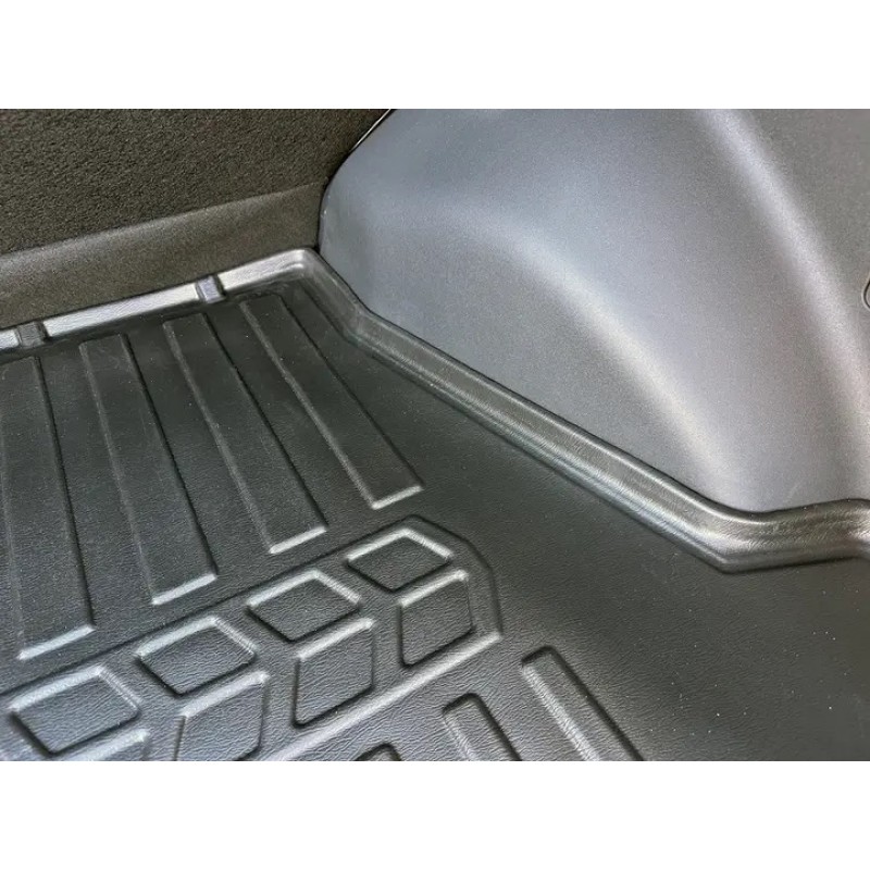 Килимок в багажник для Toyota bZ4X (EA10) (2023-...) без саабвуфера з бортиками 30 мм (Stingray)