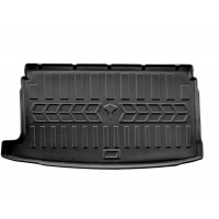 Килимок в багажник для Volkswagen Polo Hatchback 2009- верхня поличка з бортиками 30 мм (Stingray)