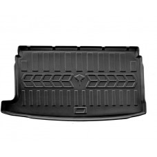 Килимок в багажник для Volkswagen Polo Hatchback 2009- верхня поличка з бортиками 30 мм (Stingray)