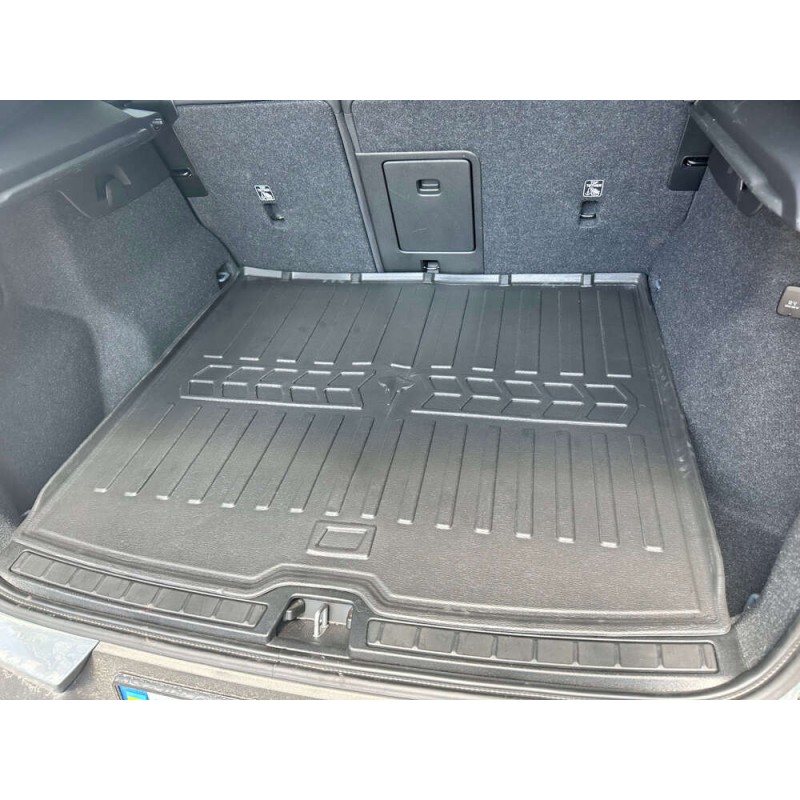Килимок в багажник для Volvo XC40 (2017-...) з бортиками 30 мм (Stingray)