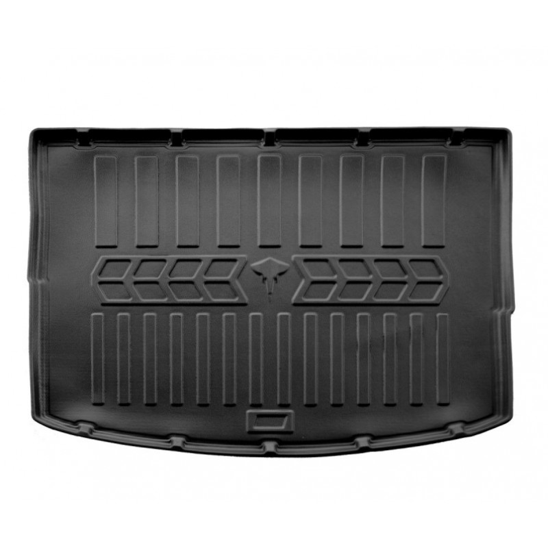Килимок в багажник для Volvo V40 (2012-…) верхня поличка з бортиками 30 мм (Stingray)