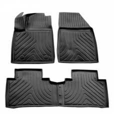 3D килимки для BUD YUAN PLUS (2021-...) з бортиками 30 мм (Stingray)