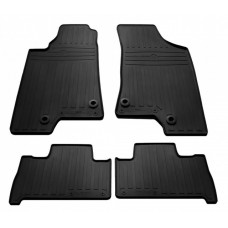 Гумові килимки в салон для Hummer H3 (2005-2010) комплект з 3 штук (Stingray)